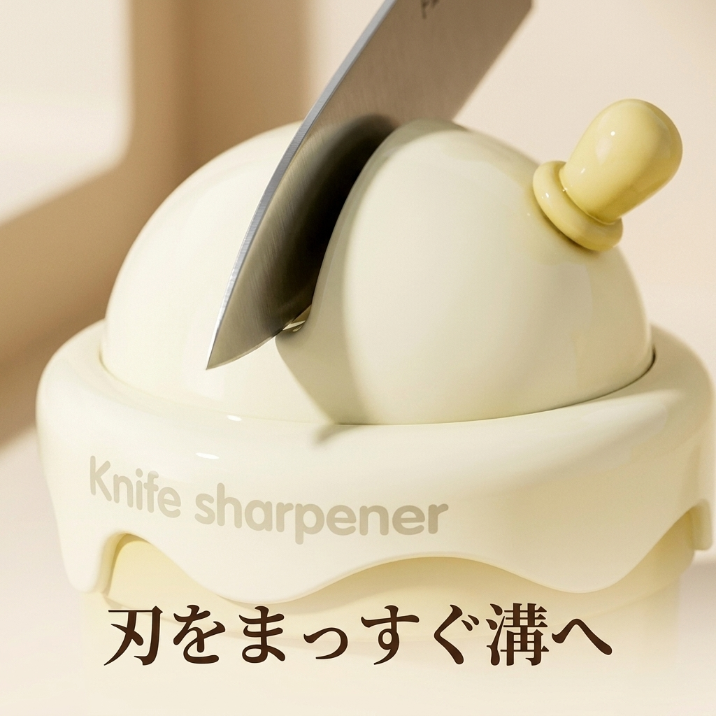 NICOMO アイスクリーム包丁研ぎ器
