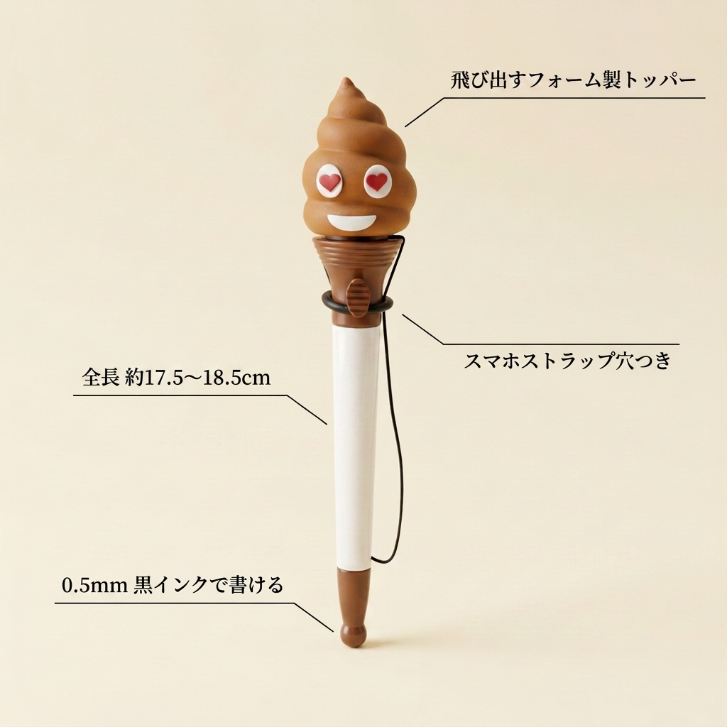 NICOMO うんちポップペン