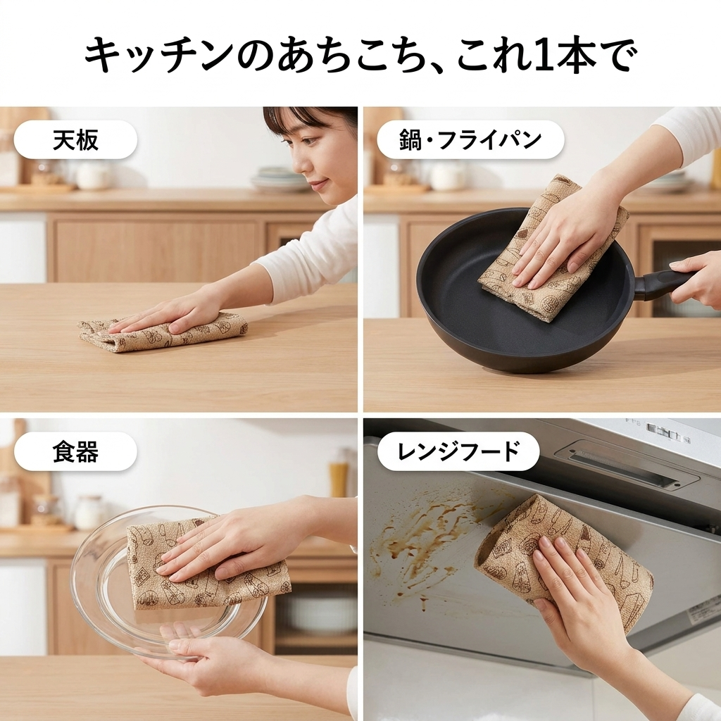 NICOMO 使い捨てふきんロール