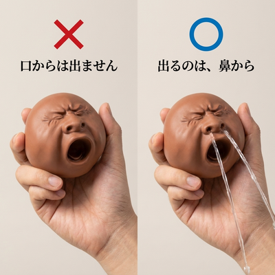 NICOMO くしゃみ顔スクイーズ
