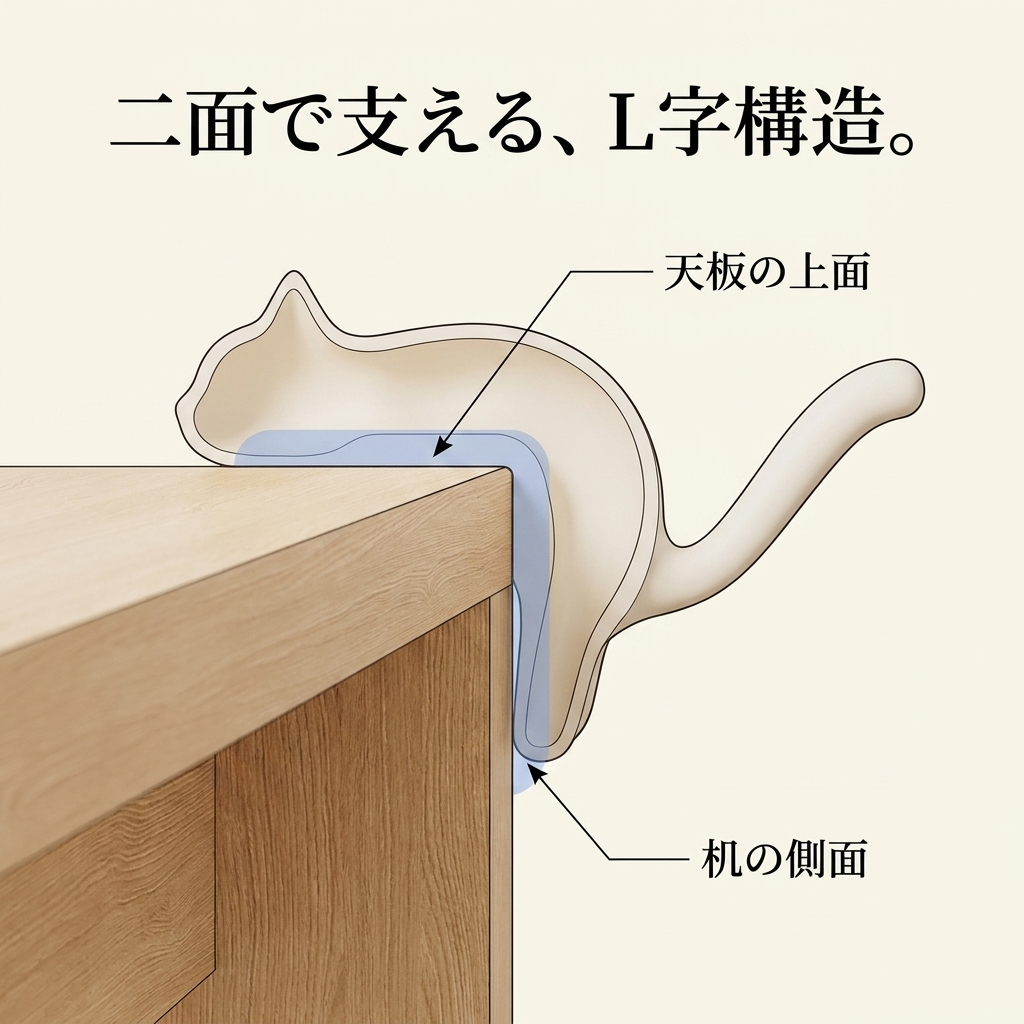 NICOMO ねこのしっぽフック