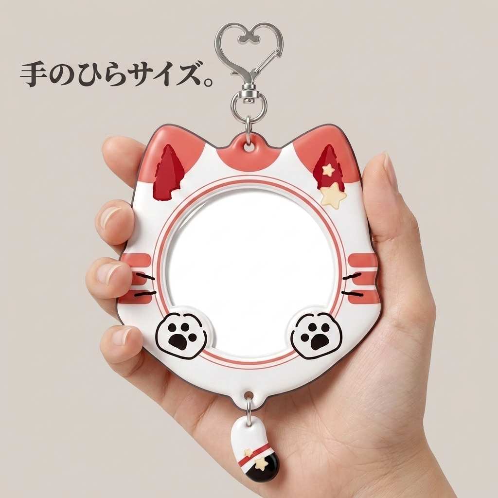 NICOMO ねこ缶バッジホルダー