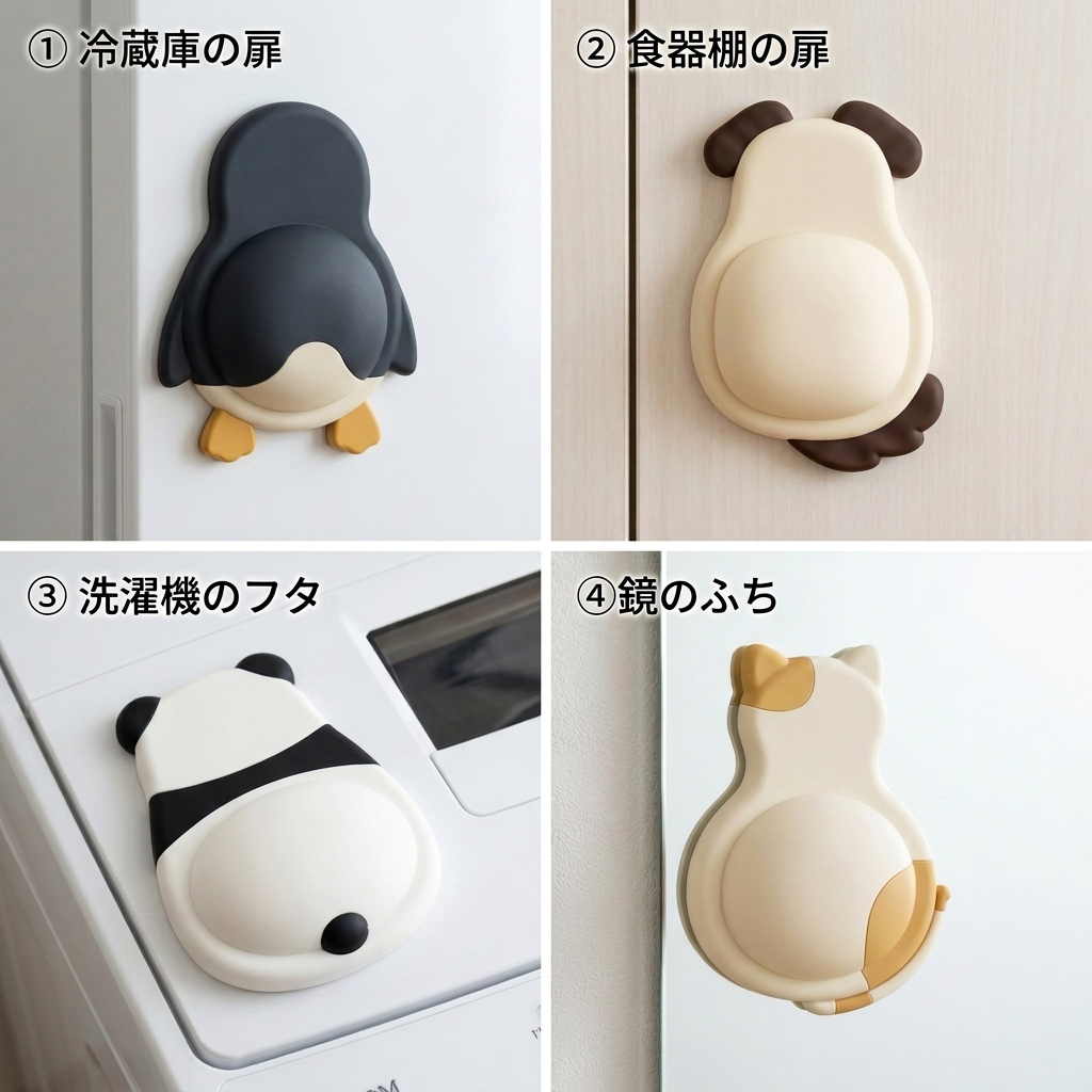 NICOMO どうぶつのおしりクッション