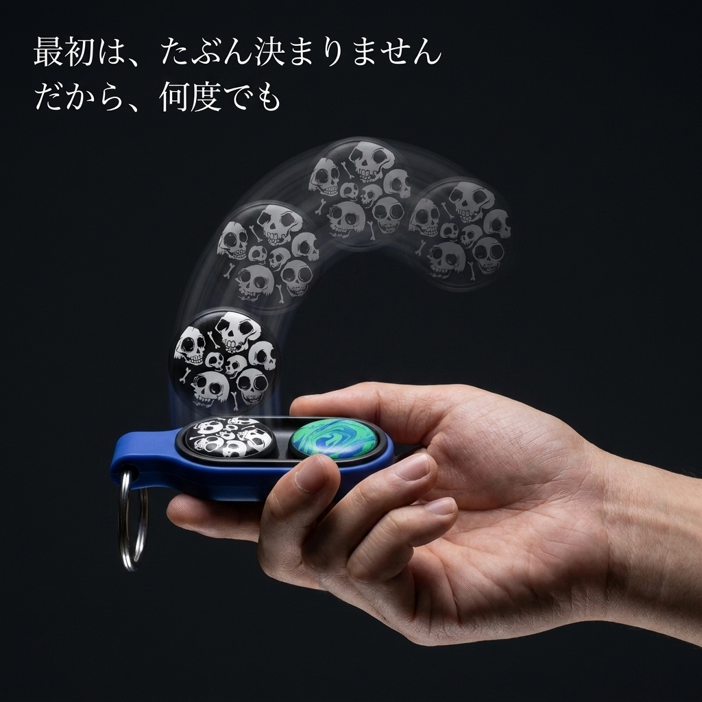 NICOMO マグネットフリップキーホルダー