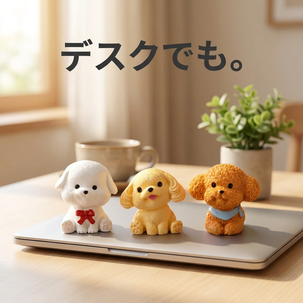 NICOMO ミニわんこフィギュア