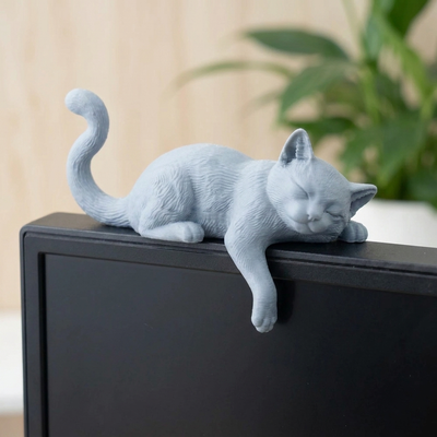NICOMO ふちで眠るねこ