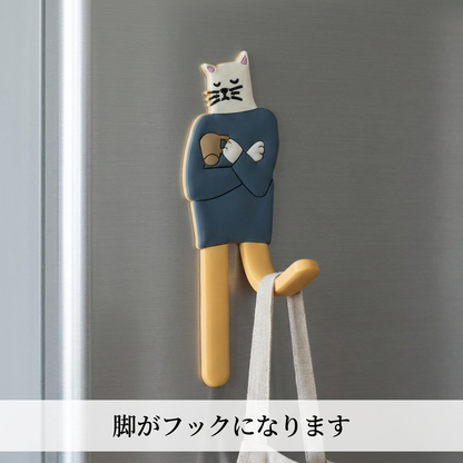 NICOMO ねこのマグネットフック