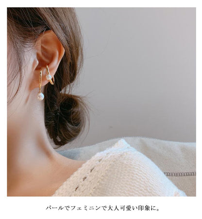 NICOMO 4点イヤーカフスタイリングセット