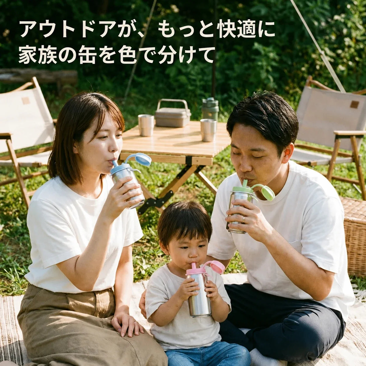 NICOMO 缶ストローキャップ