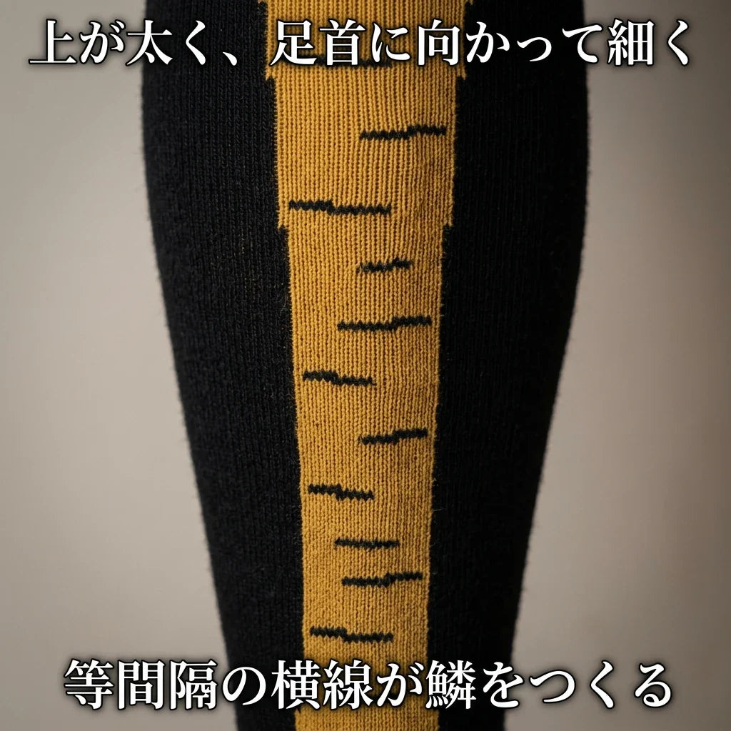 NICOMO にわとり足ニーハイソックス